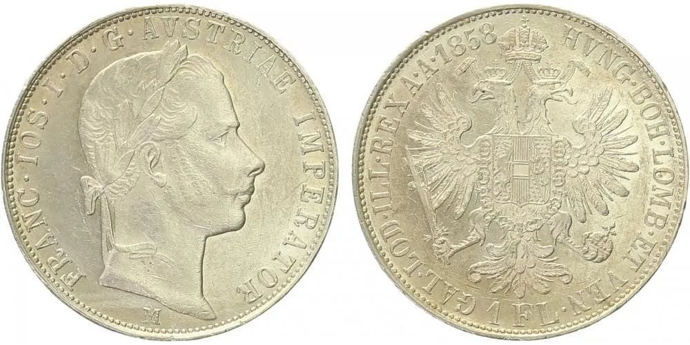Rakouská a spolková měna, 1857 - 1892 — 1