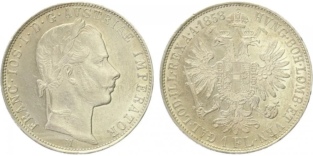 Rakouská a spolková měna, 1857 - 1892 — 1