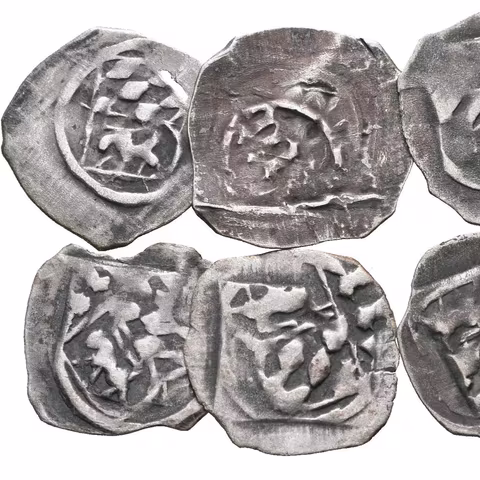 Schwarzpfennig, minc. Amberg. Götz.17-18 var. pěkné zachovalosti,