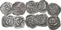Schwarzpfennig, minc. Amberg. Götz.17-18 var. pěkné zachovalosti, — 1