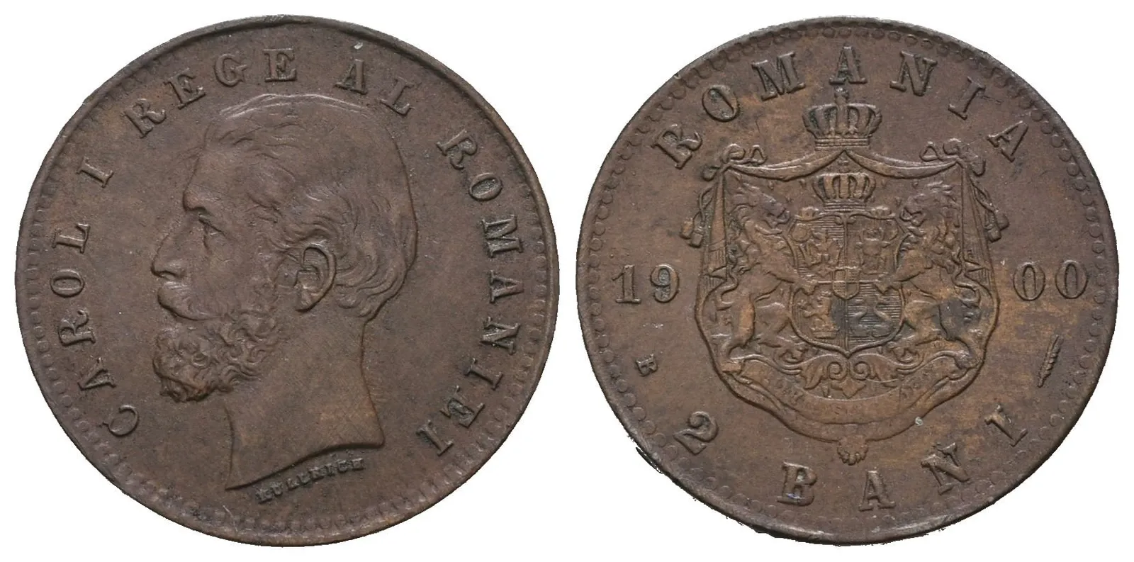 Rumunsko, 2 Bani 1900