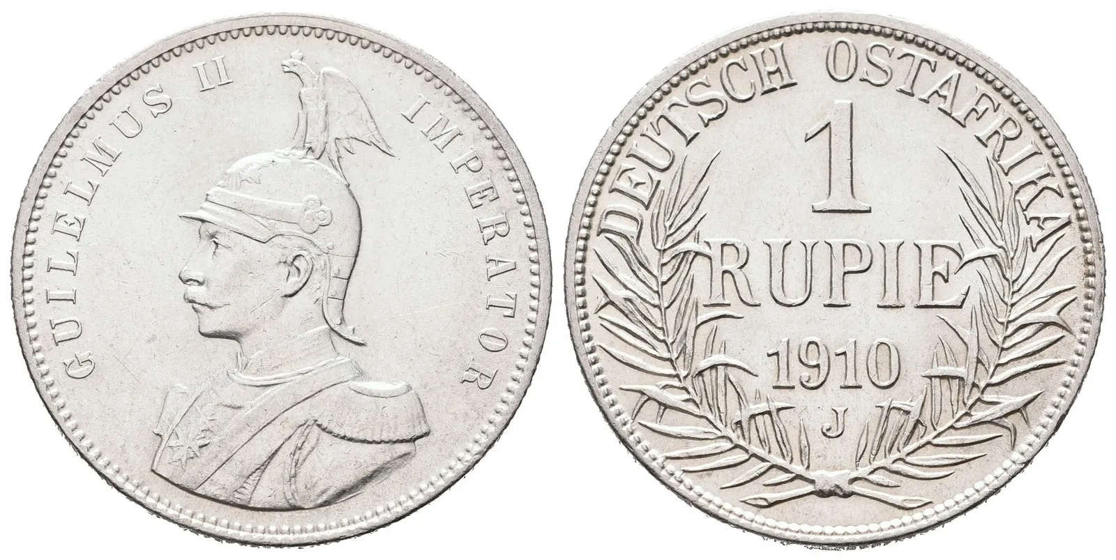 Německá východní Afrika, 1 Rupie 1910 J