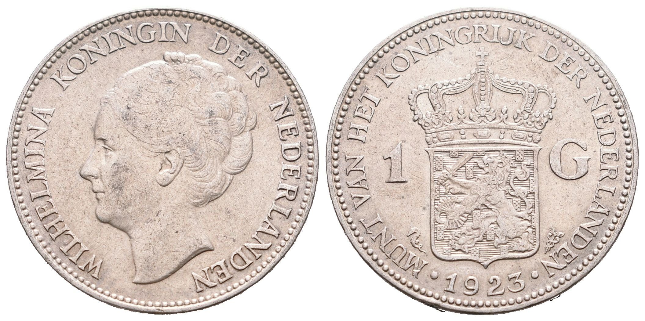 Nizozemí, 1 Gulden 1923 - Wilhelmina