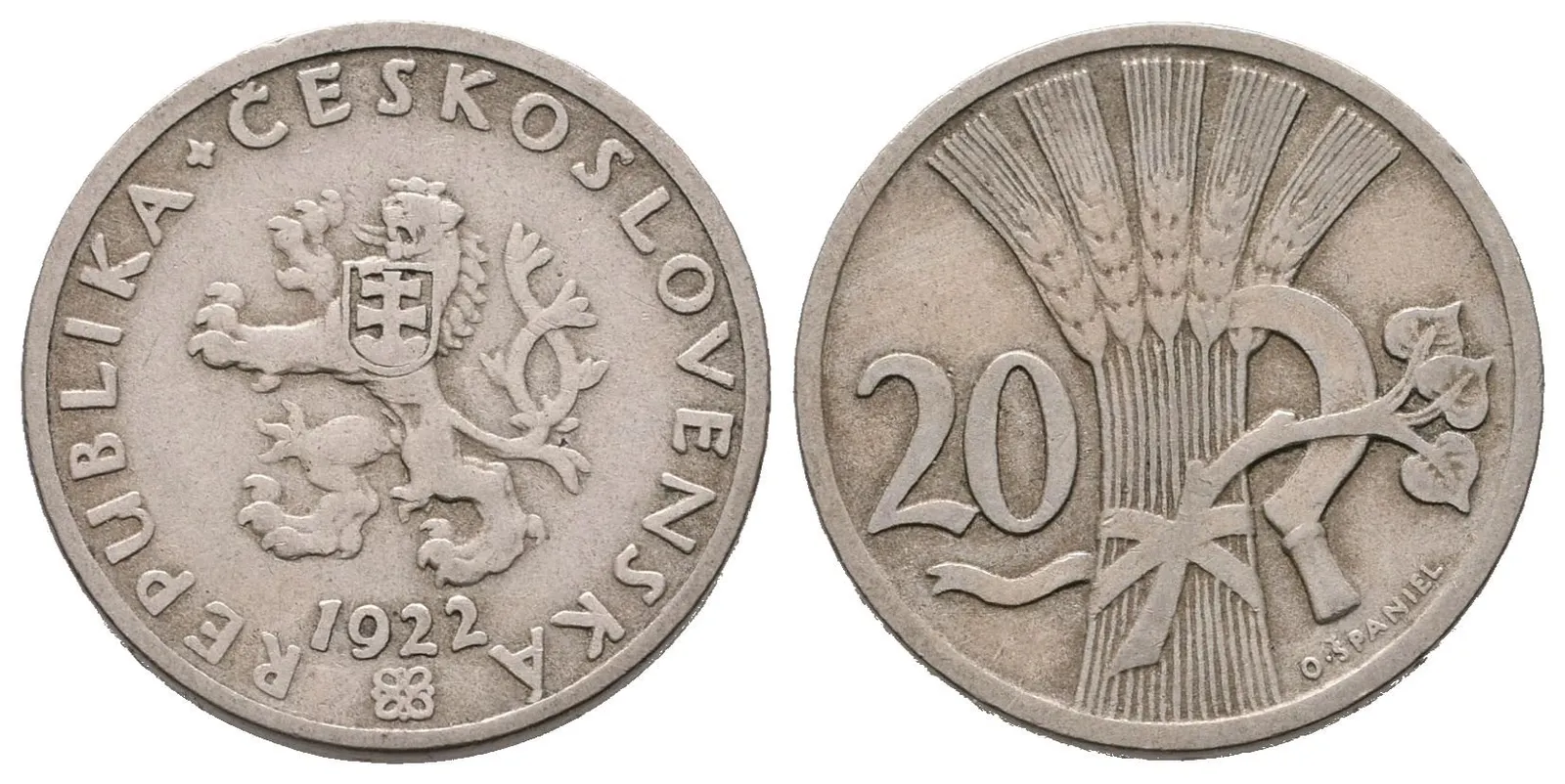 20 Haléř 1922