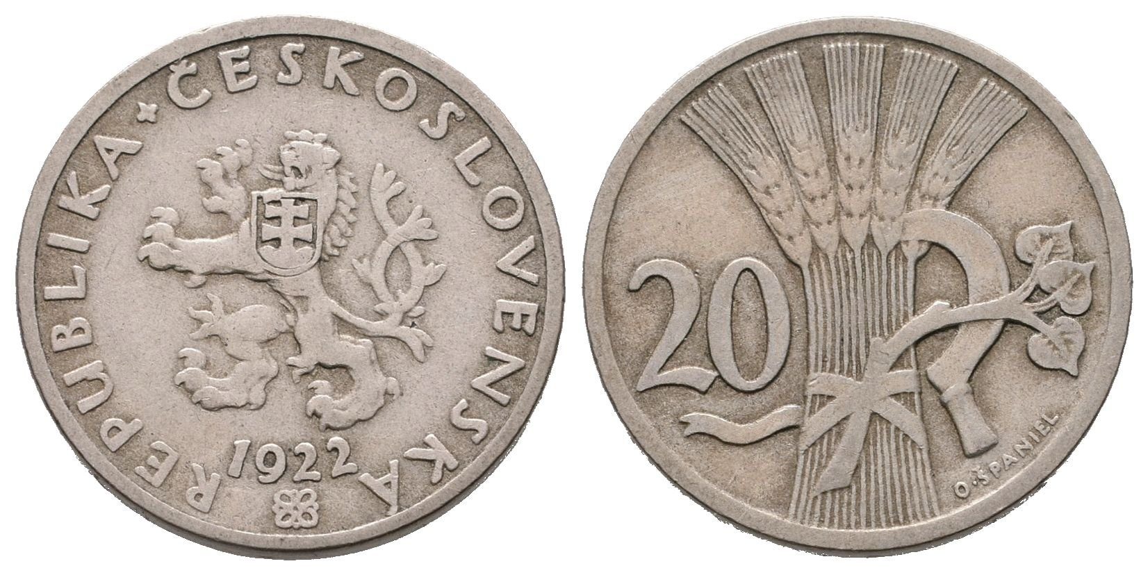 20 Haléř 1922