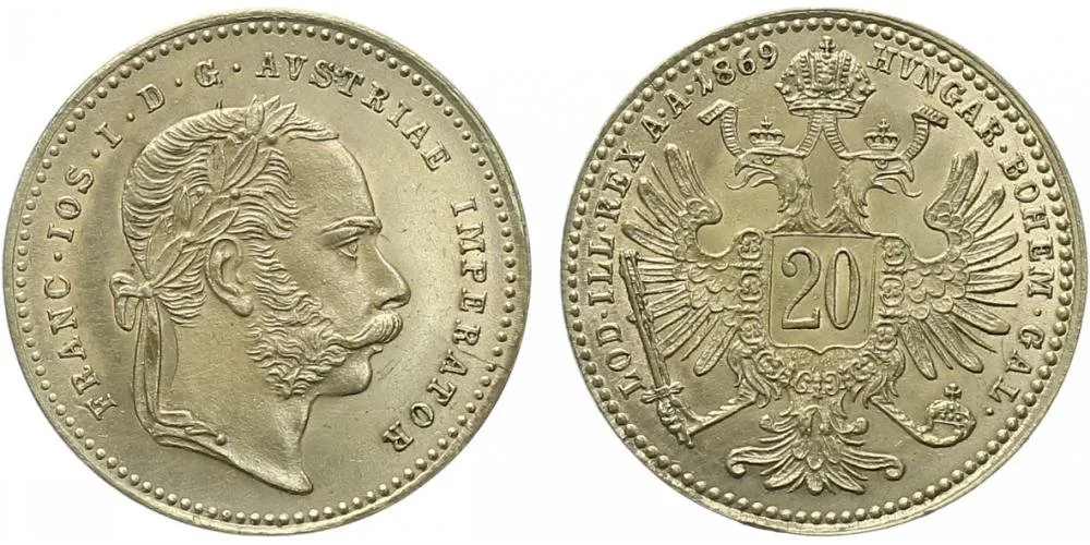 Rakouská a spolková měna, 1857 - 1892 — 1