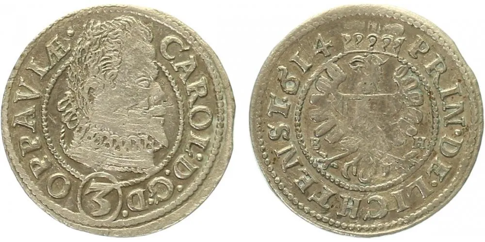 Opava, Karl von Liechtenstein, 1614 - 1627 — 1