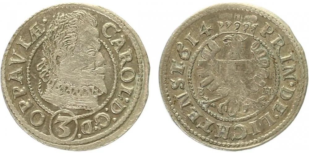 Opava, Karl von Liechtenstein, 1614 - 1627 — 1