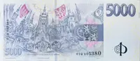 5000 Koruna 2023/2026 - K 100. výročí založení Národní banky Československé, série Q - fotografie 2