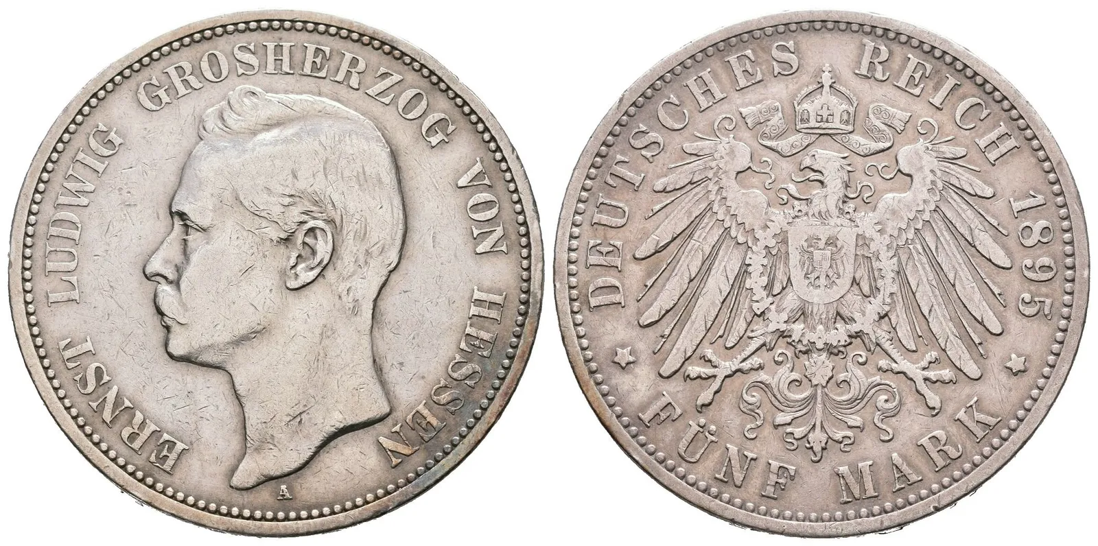 Hesensko, 5 Marka 1895