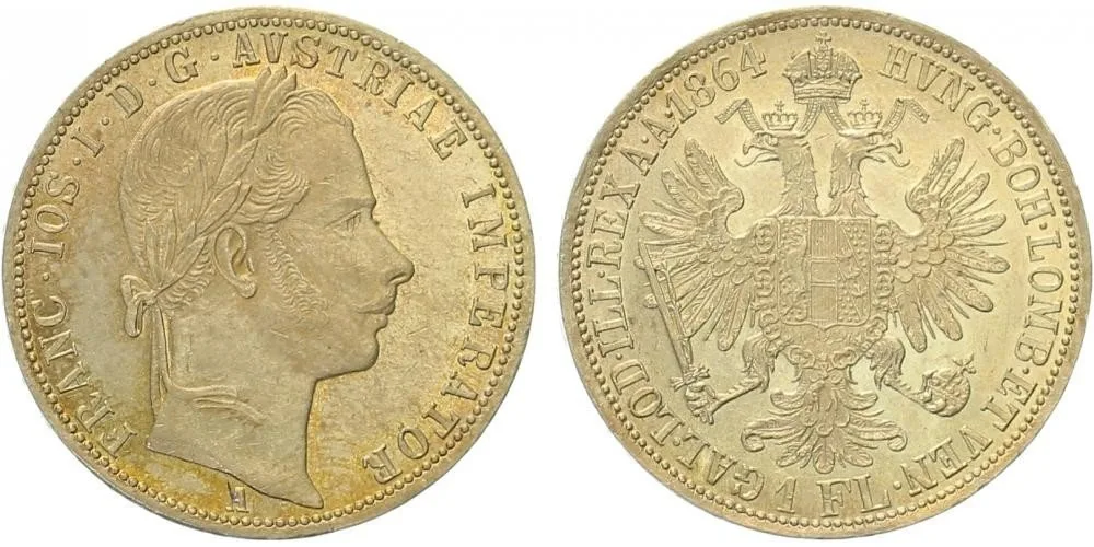Rakouská a spolková měna, 1857 - 1892 — 1