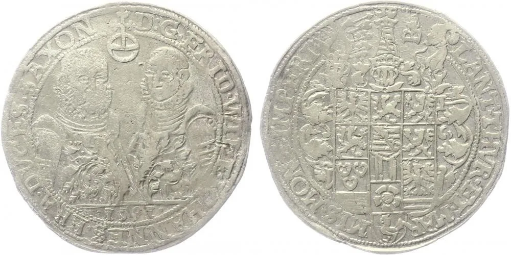 Sasko - Weimar, Friedrich Wilhelm I. a Johann III., 1573 - 1603 — 1