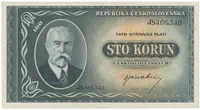 100 Koruna b.d. (1945), série JH, JS, Hej.74a
