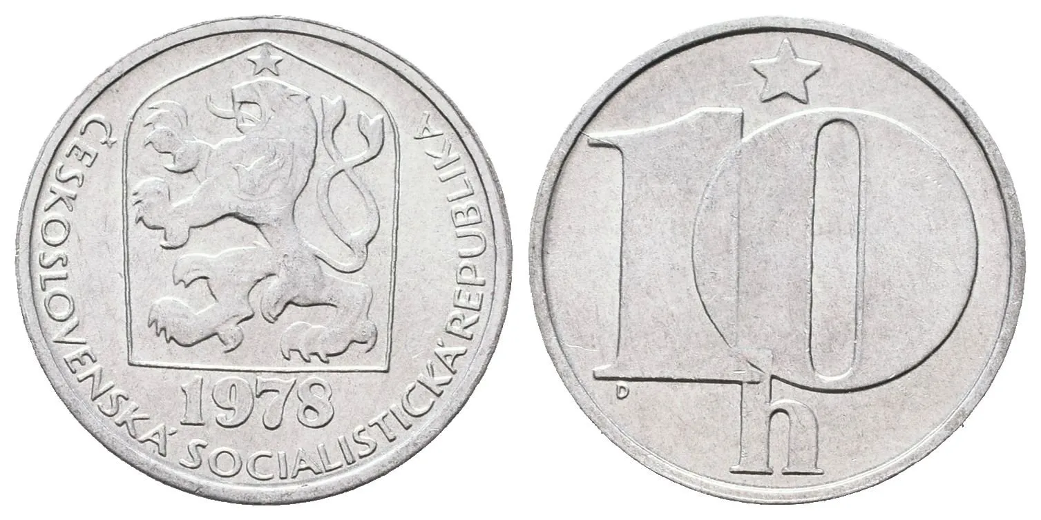 10 Haléř 1978