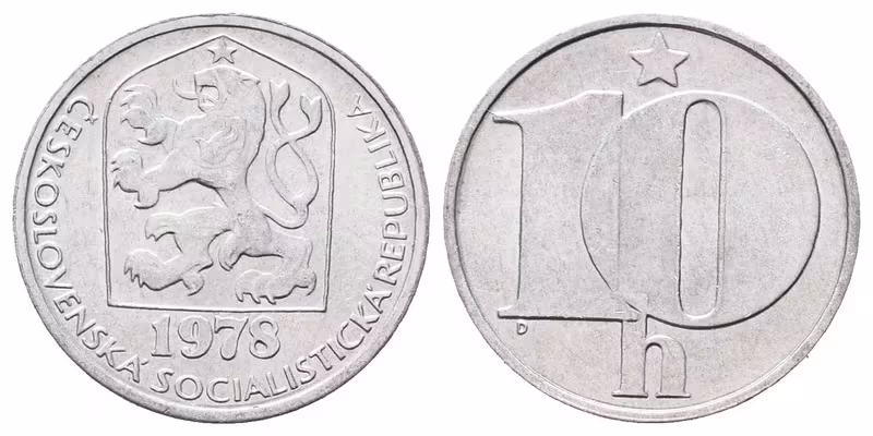 10 Haléř 1978