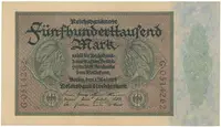 Německo, 500000 Mark 1923, Ro.87a