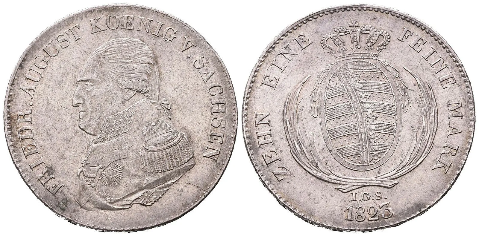 Sasko, Friedrich August III./I., 1763 - 1827 — 1