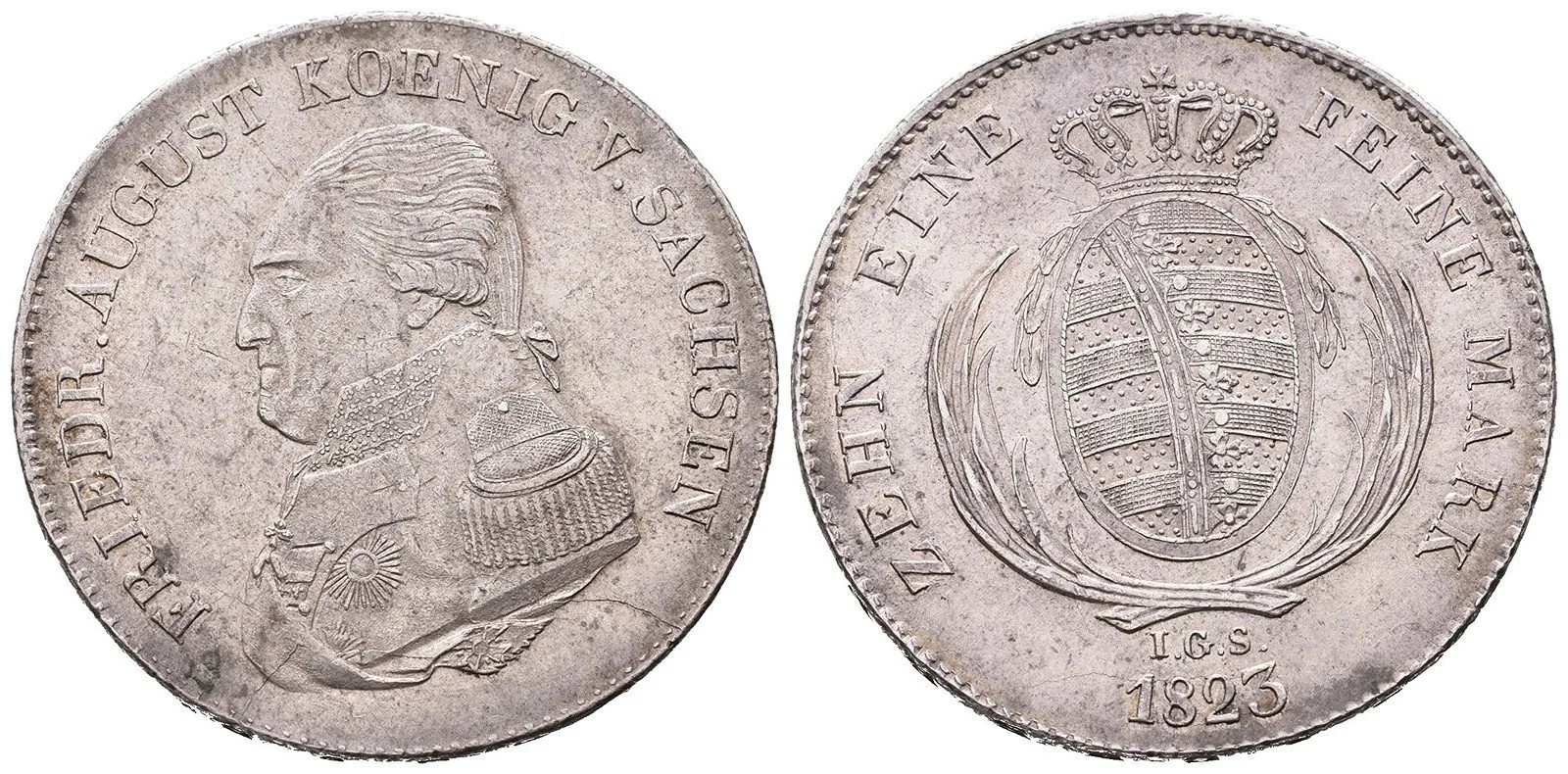 Sasko, Friedrich August III./I., 1763 - 1827 — 1