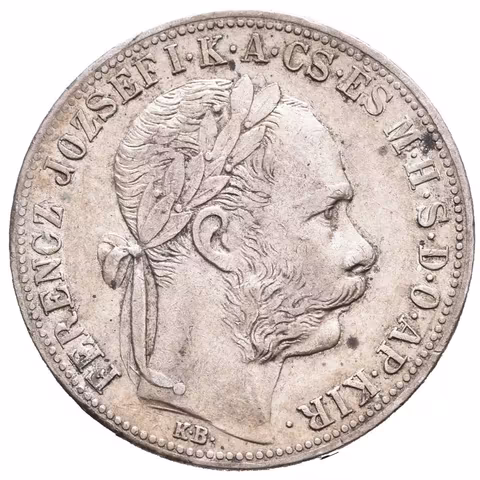 Zlatník 1883 KB, patina, rysky a drobné hranky