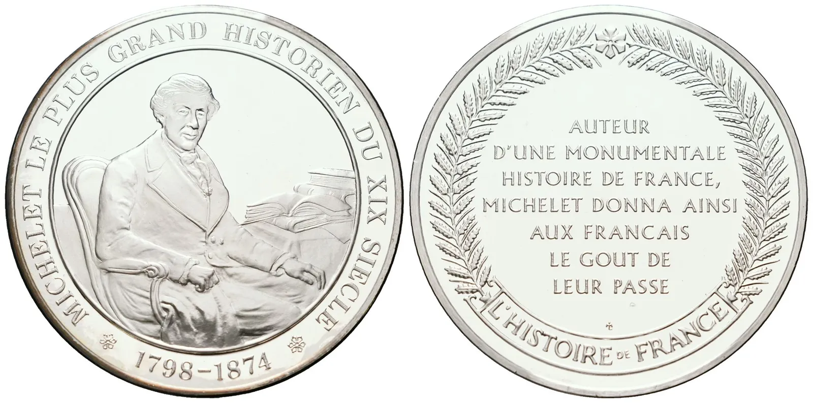 Francie - AR Medaile b.l. - Michelet