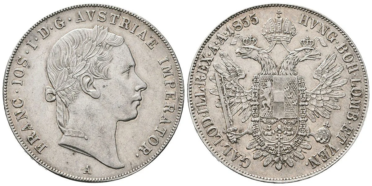 Konvenční měna, 1848 - 1857 — 1