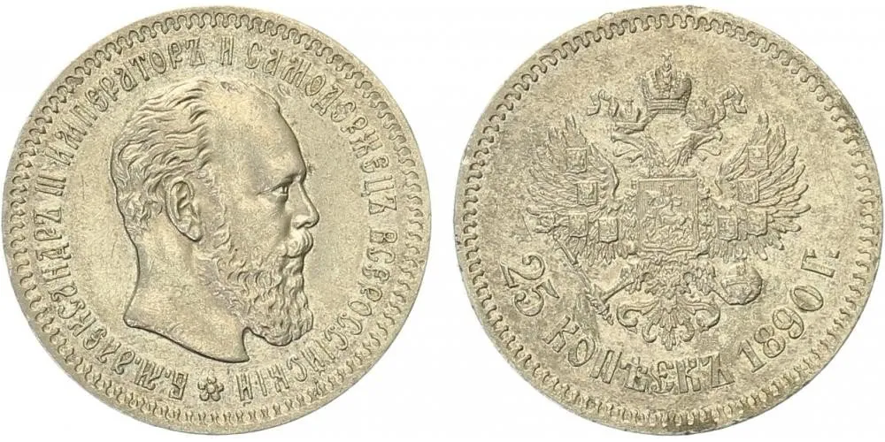 Rusko, Alexander III., 1881 - 1894 — 1