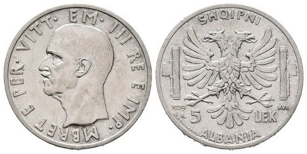 Albánie, Vittorio Emanuele III., 1939 - 1943 — 1