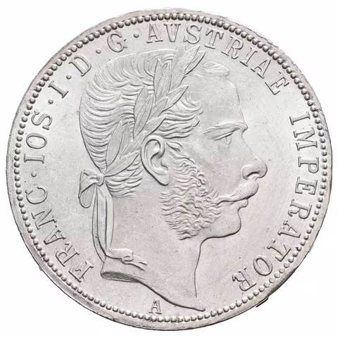 Zlatník 1869 A, krásná zachovalost, lesk, patina, rysky a drobné hranky