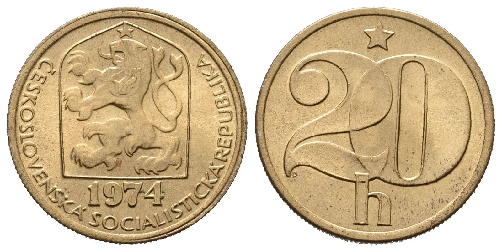 20 Haléř 1974