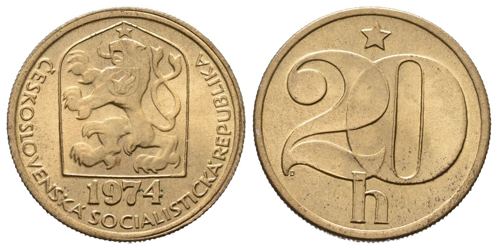 20 Haléř 1974
