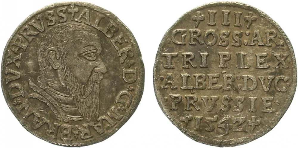 Prusko, Albrecht von Brandenburg, 1525 - 1568 — 1