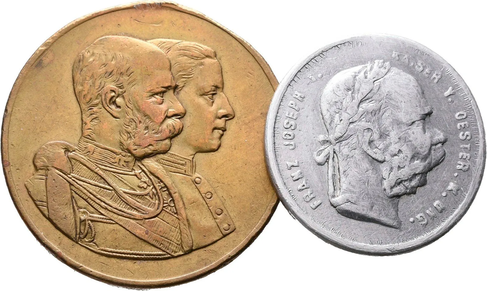 František Josef I., medaile vojenských manévrů — 1