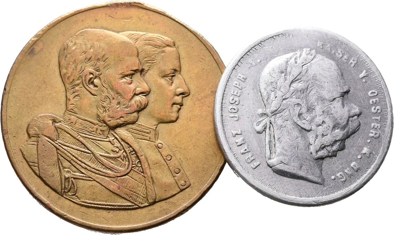 František Josef I., medaile vojenských manévrů — 1