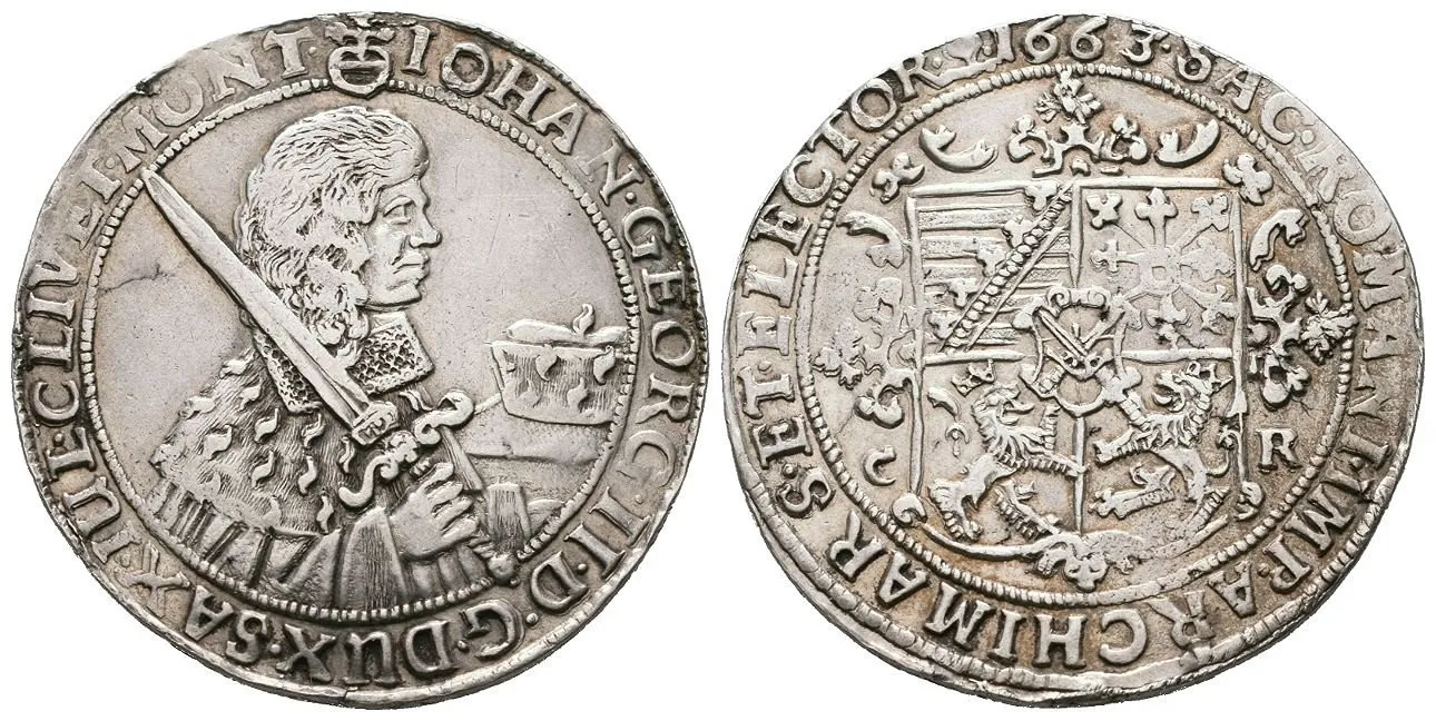 Sasko, Johann Georg II., 1656 - 1680 — 1