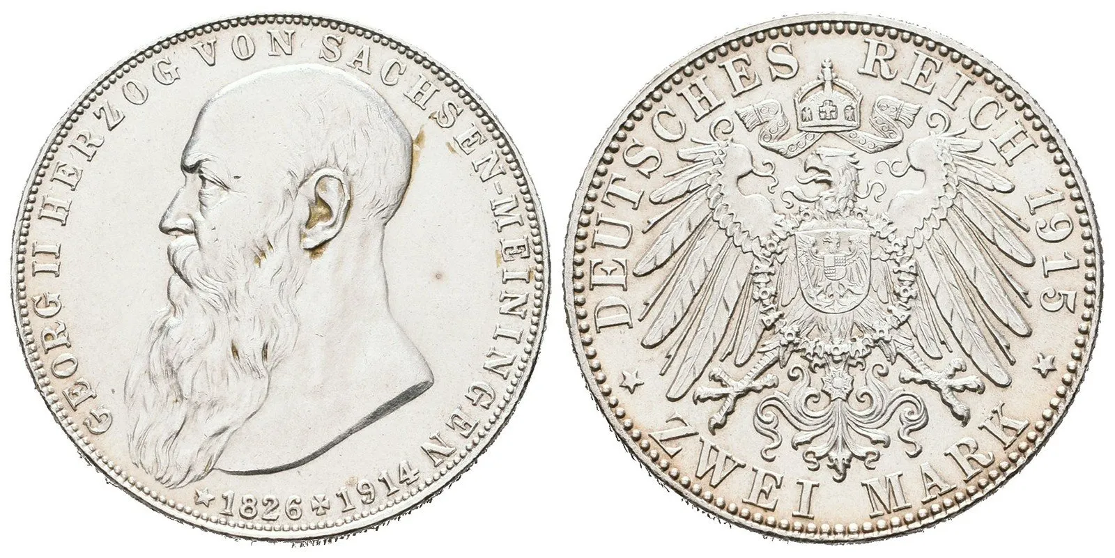 Sasko - Meiningen, Georg II., 1866 - 1914 — 1