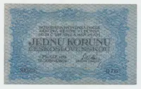 Československo, 1 Koruna 1919, série 076, Hej.7a