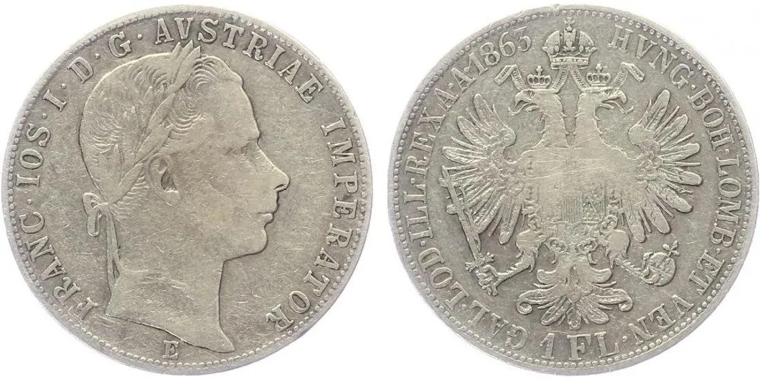 Rakouská a spolková měna, 1857 - 1892 — 1