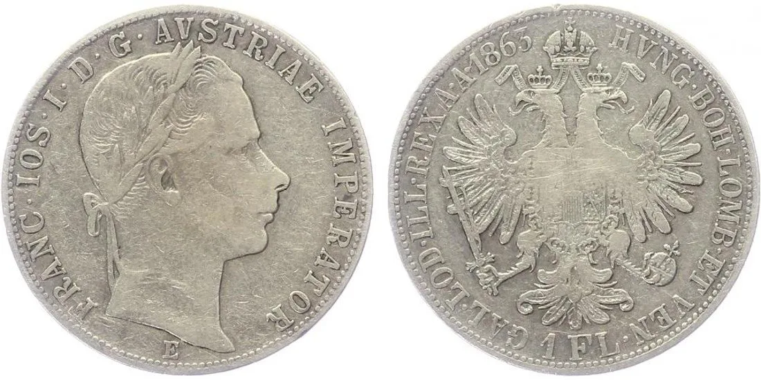 Rakouská a spolková měna, 1857 - 1892 — 1