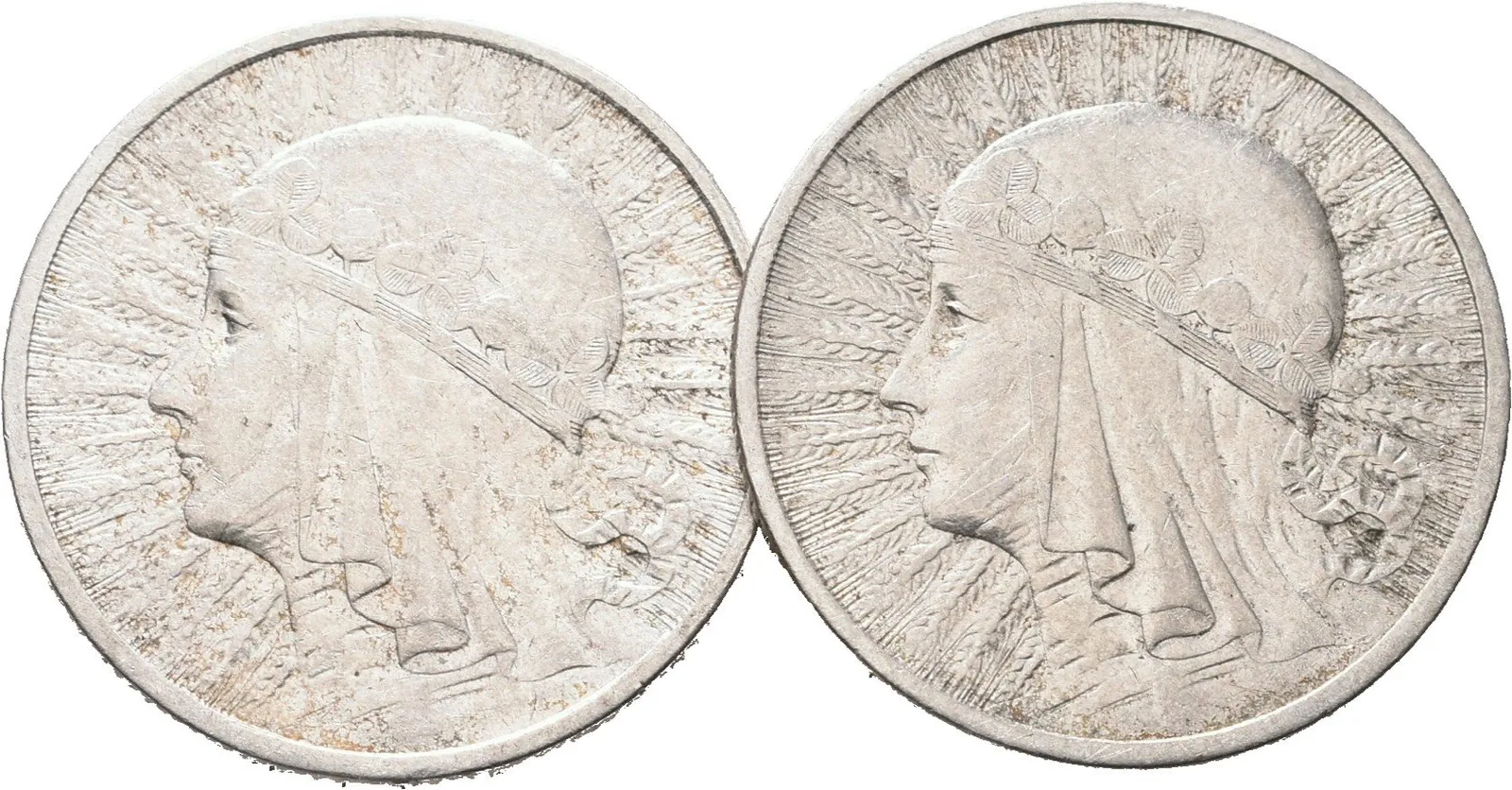 Polsko, 2 Zloté 1932, 1933