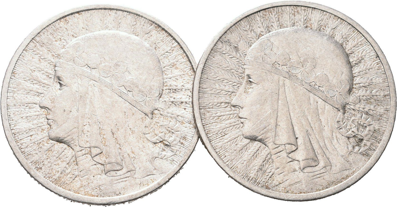 Polsko, 2 Zloté 1932, 1933
