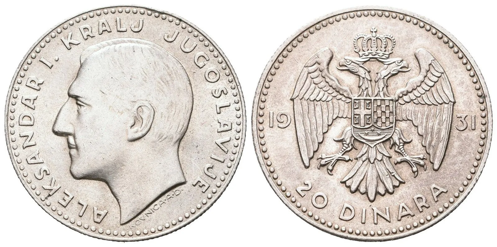 Jugoslávie, Alexander I., 1921 - 1934 — 1