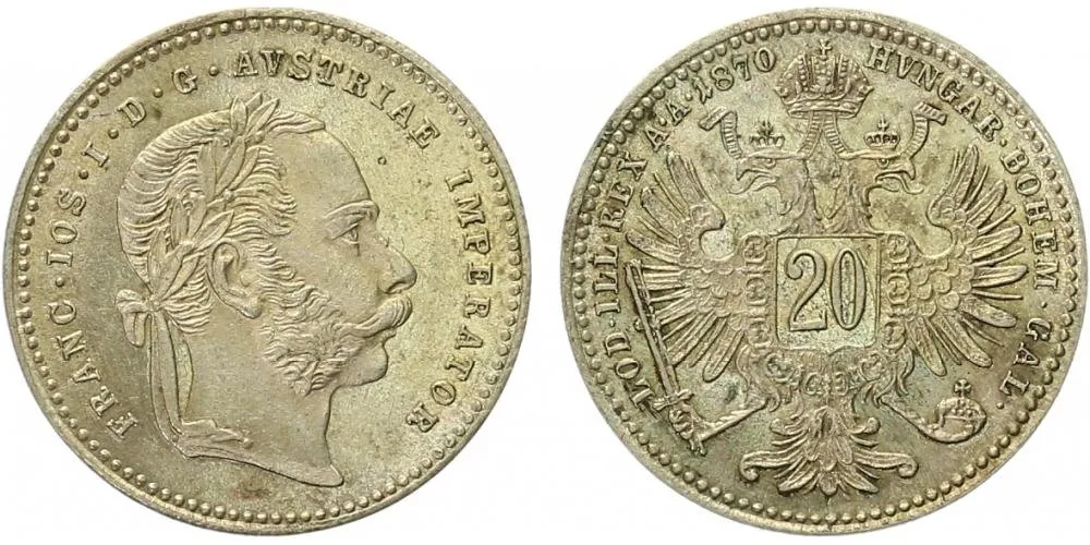 Rakouská a spolková měna, 1857 - 1892 — 1