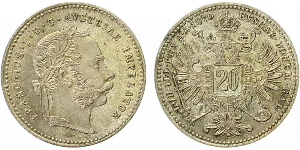 Rakouská a spolková měna, 1857 - 1892 — 1