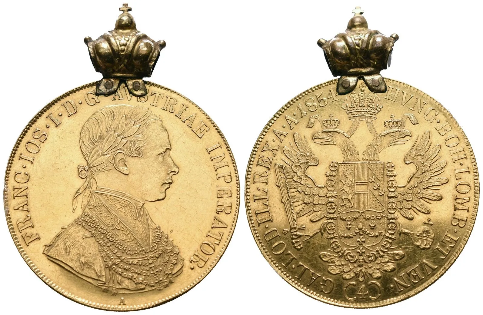 4 Dukát 1854 A