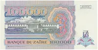 Zaire, 100.000 Zaires 1992, P.41 - fotografie 2