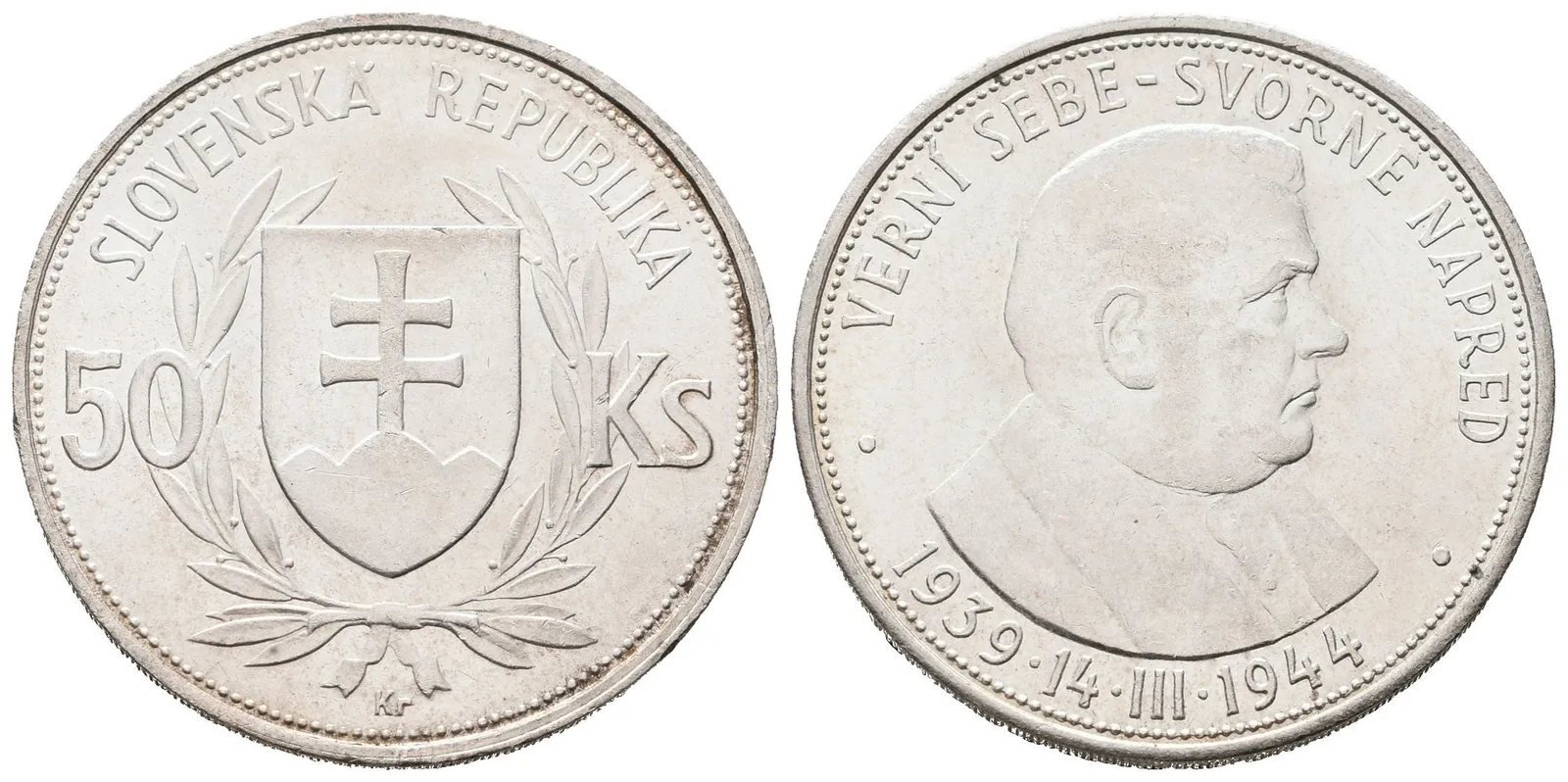 50 Koruna 1944 - Jozef Tiso