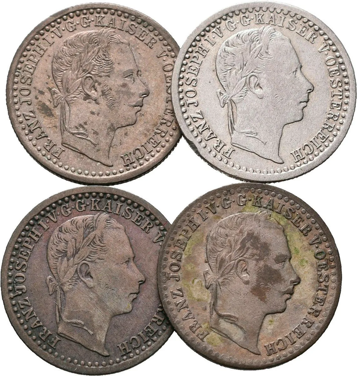 Rakouská a spolková měna, 1857 - 1892 — 1