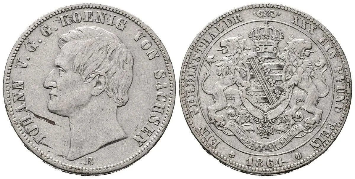 Sasko, Johann, 1854 - 1873 — 1