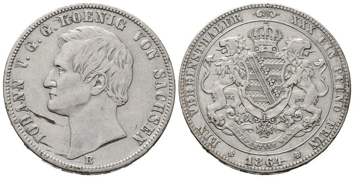 Sasko, Johann, 1854 - 1873 — 1