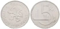 5 Koruna 1928, varianta B